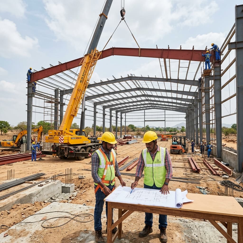 SKIS Warehouse Construction Site